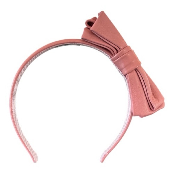 VALENTINO calf leather Pink Headband main image 7
